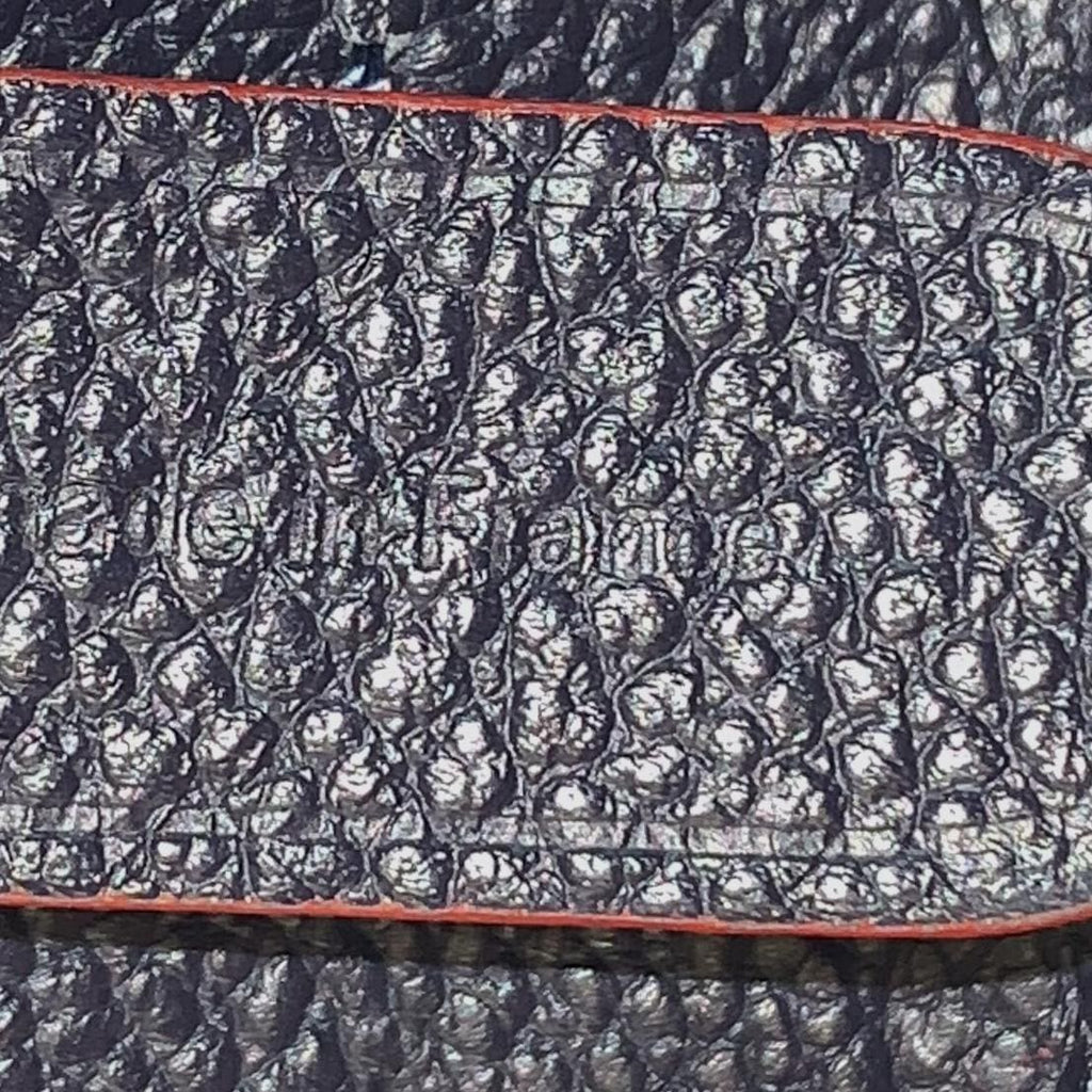 LOUIS VUITTON NeoNoe Monogram Empreinte Leather Shoulder Bag Navy Blue