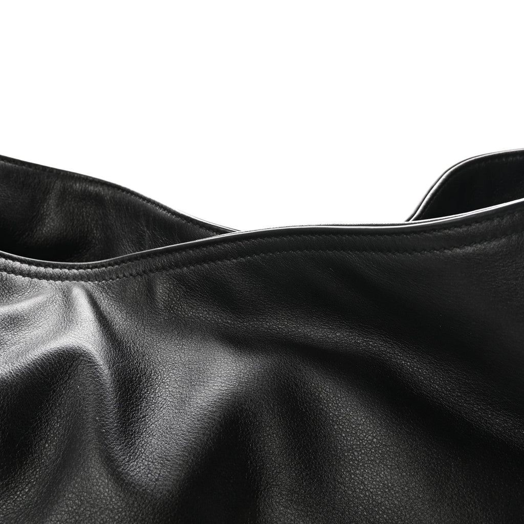 Calfskin Large Beatrix Tote Black