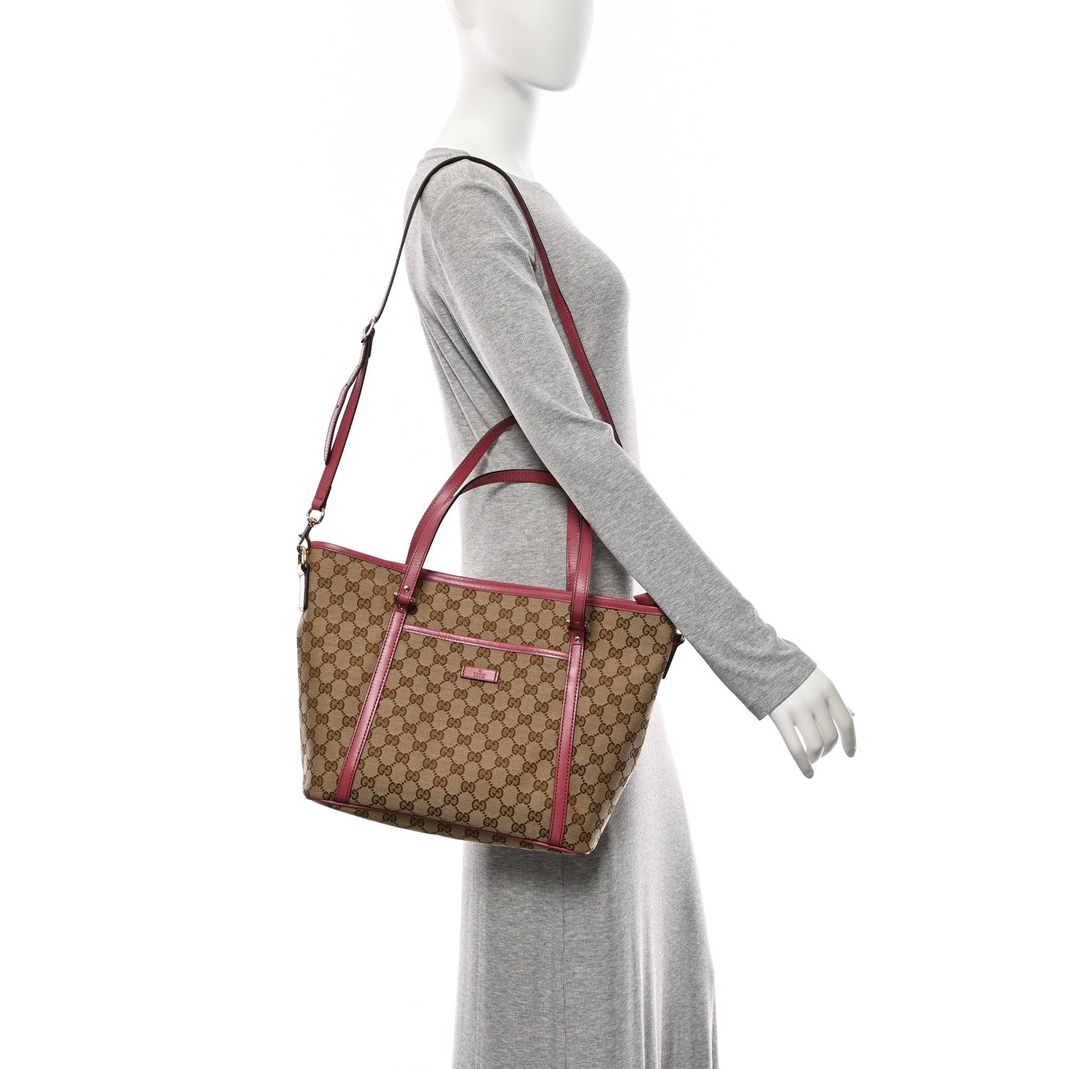 GG Monogram Medium Joy Tote Peonia Flower