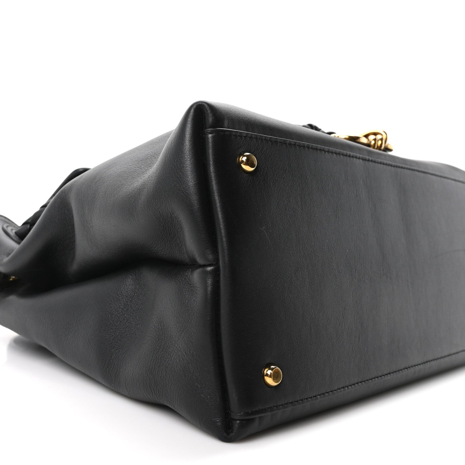 Silky Calfskin Medium Ciao Ciao Black
