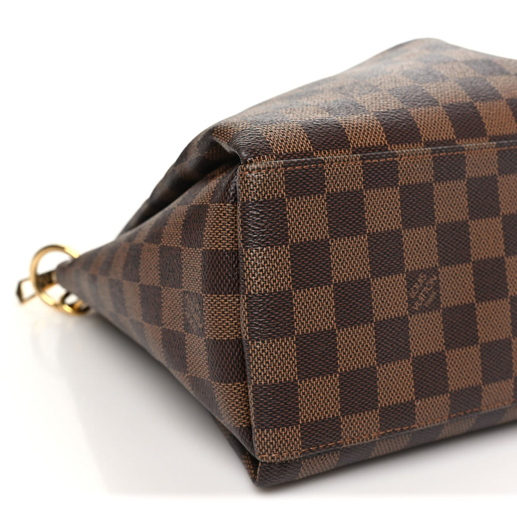 Damier Ebene Odeon Tote MM Black