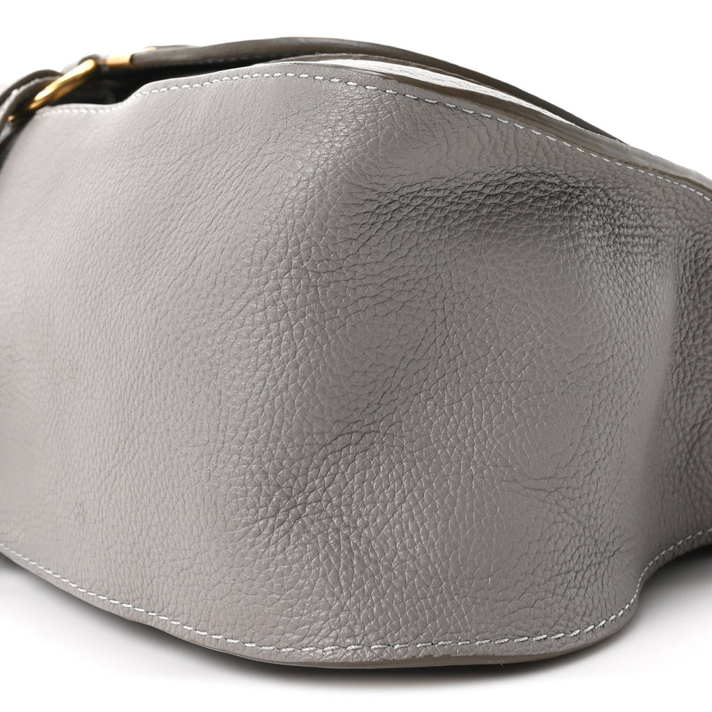 Calfskin Medium Marcie Satchel Cashmere Grey