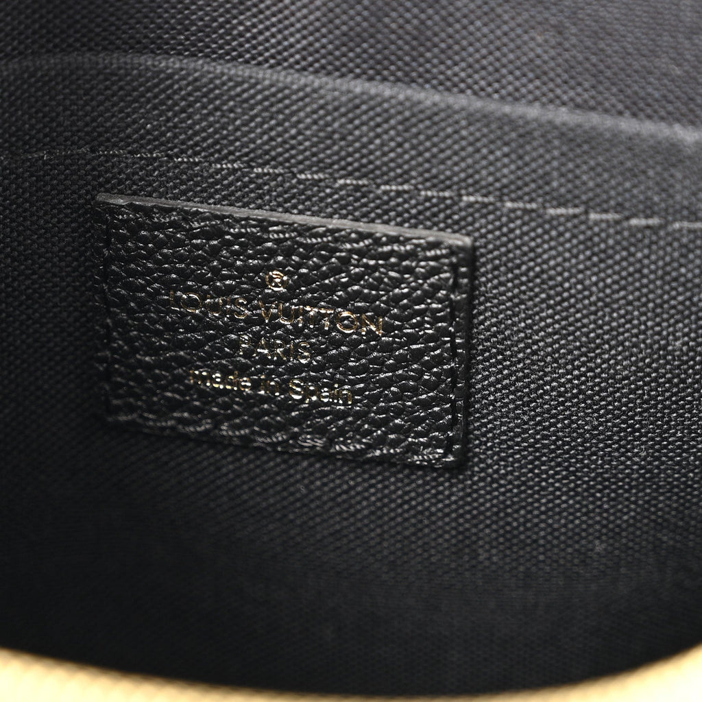 Monogram Pallas Clutch Black