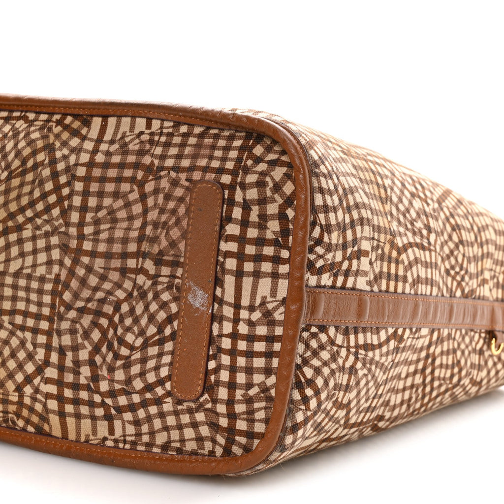 Visetos Large Liz Reversible Shopper Tote Cognac
