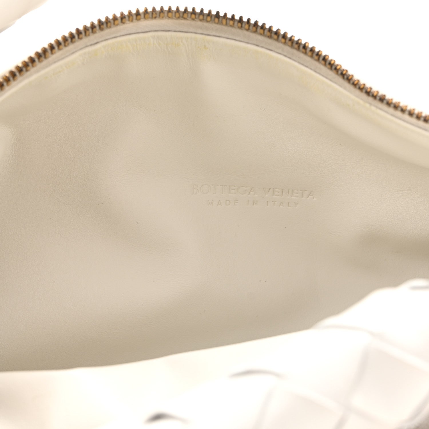 Nappa Intrecciato Teen Jodie Hobo White
