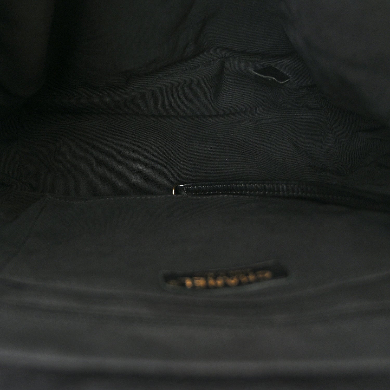 Lambskin Quilted Large Urban Spirit Backpack Black