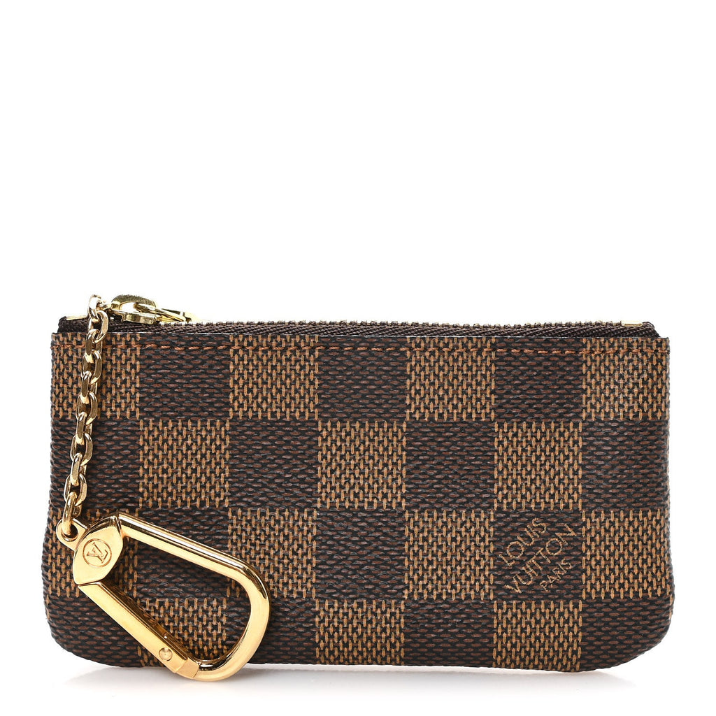 Damier Ebene Key Pouch