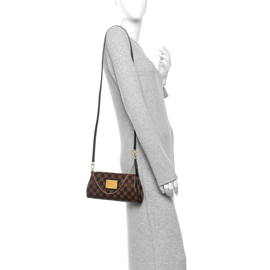 Damier Ebene Eva Clutch