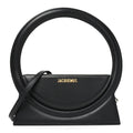 Smooth Calfskin Le Sac Rond Black