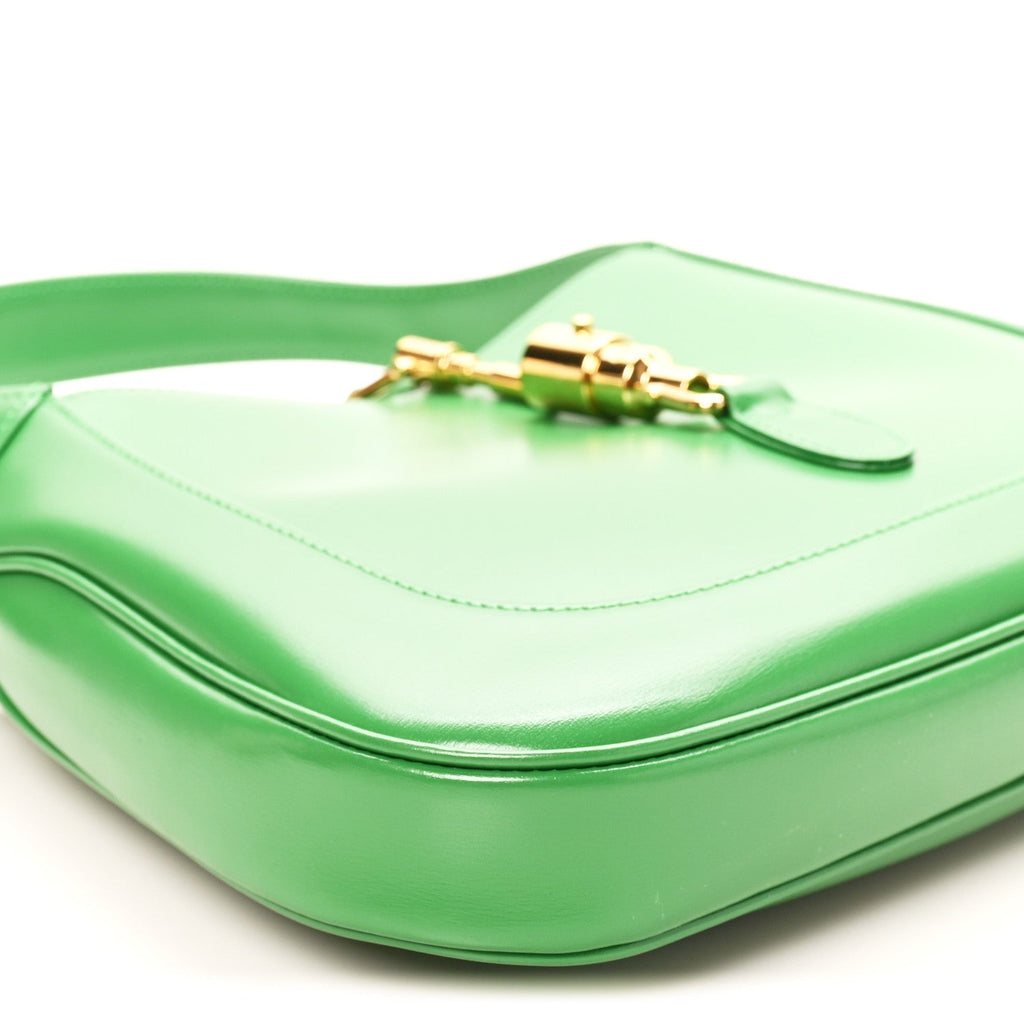 Boarded Dyana Lux Calfskin Small Jackie 1961 Hobo Spring Green