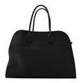 Matte Grained Calfskin Soft Margaux 15 Black