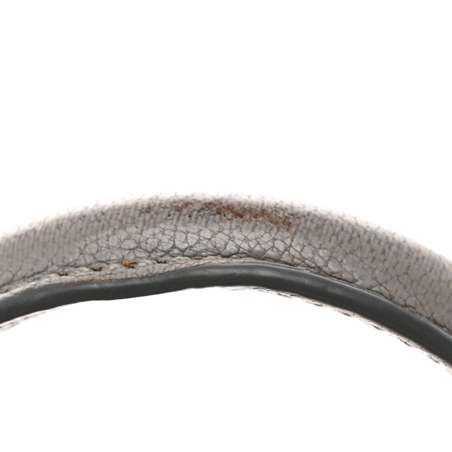 Sugar Goatskin Mini Antigona Pearl Grey