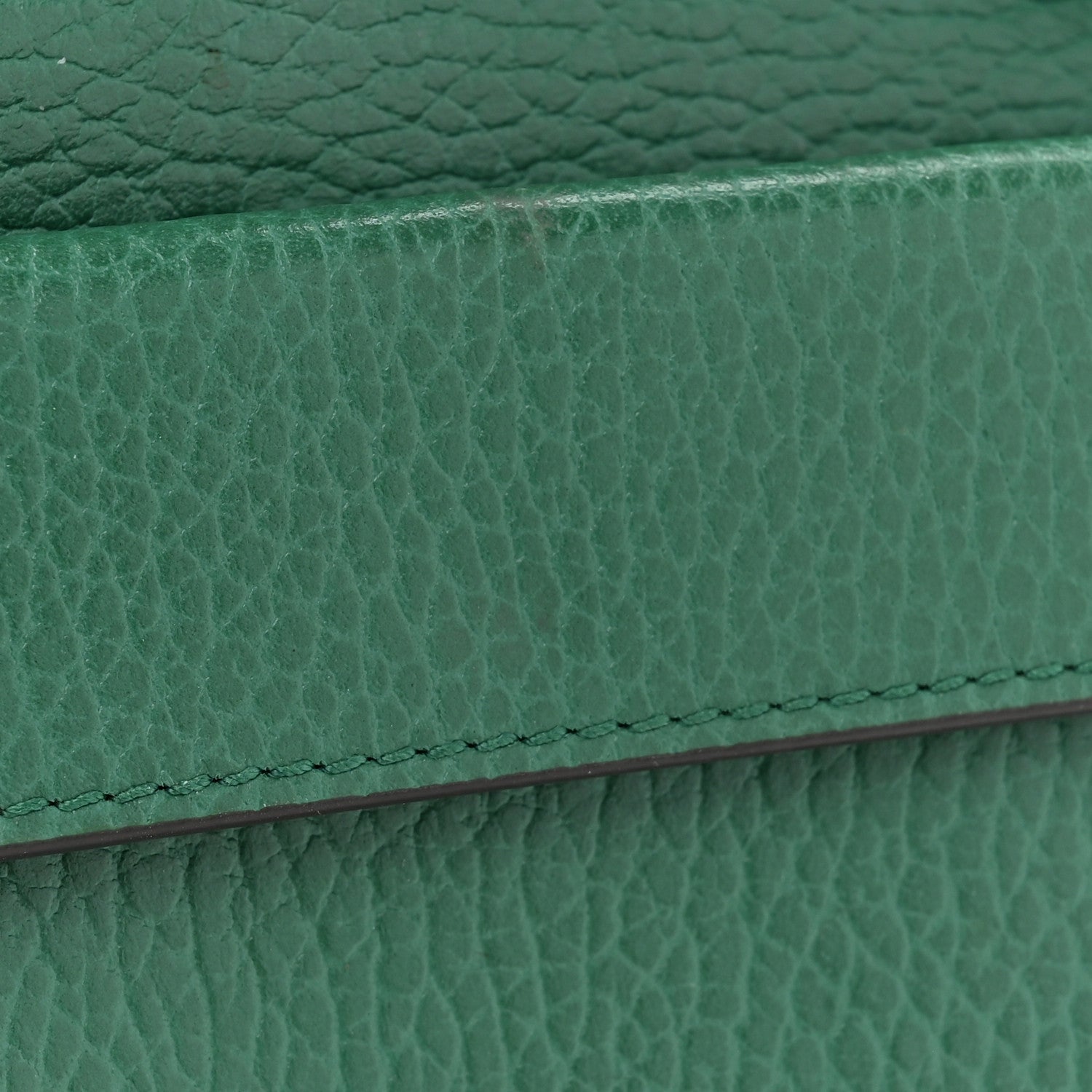Dollar Calfskin Crystal Super Mini Dionysus Shoulder Bag Emerald