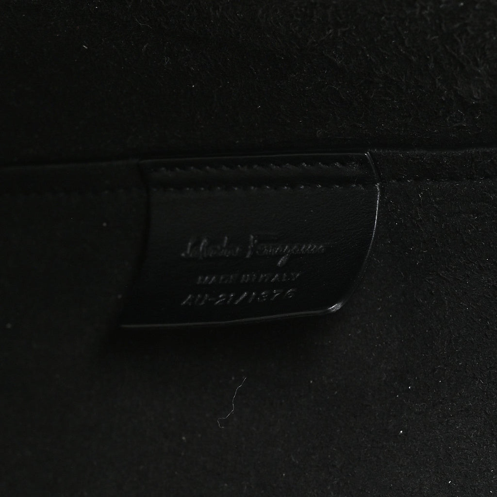 Calfskin Travel Tote Black