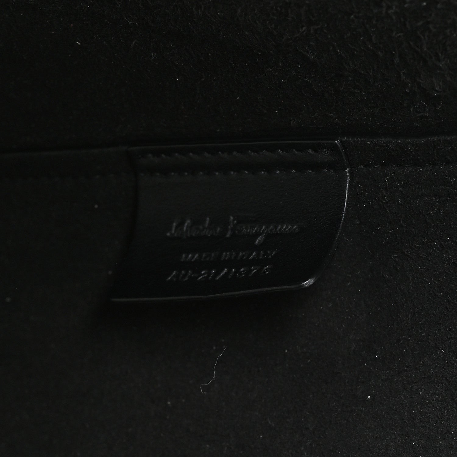 Calfskin Travel Tote Black