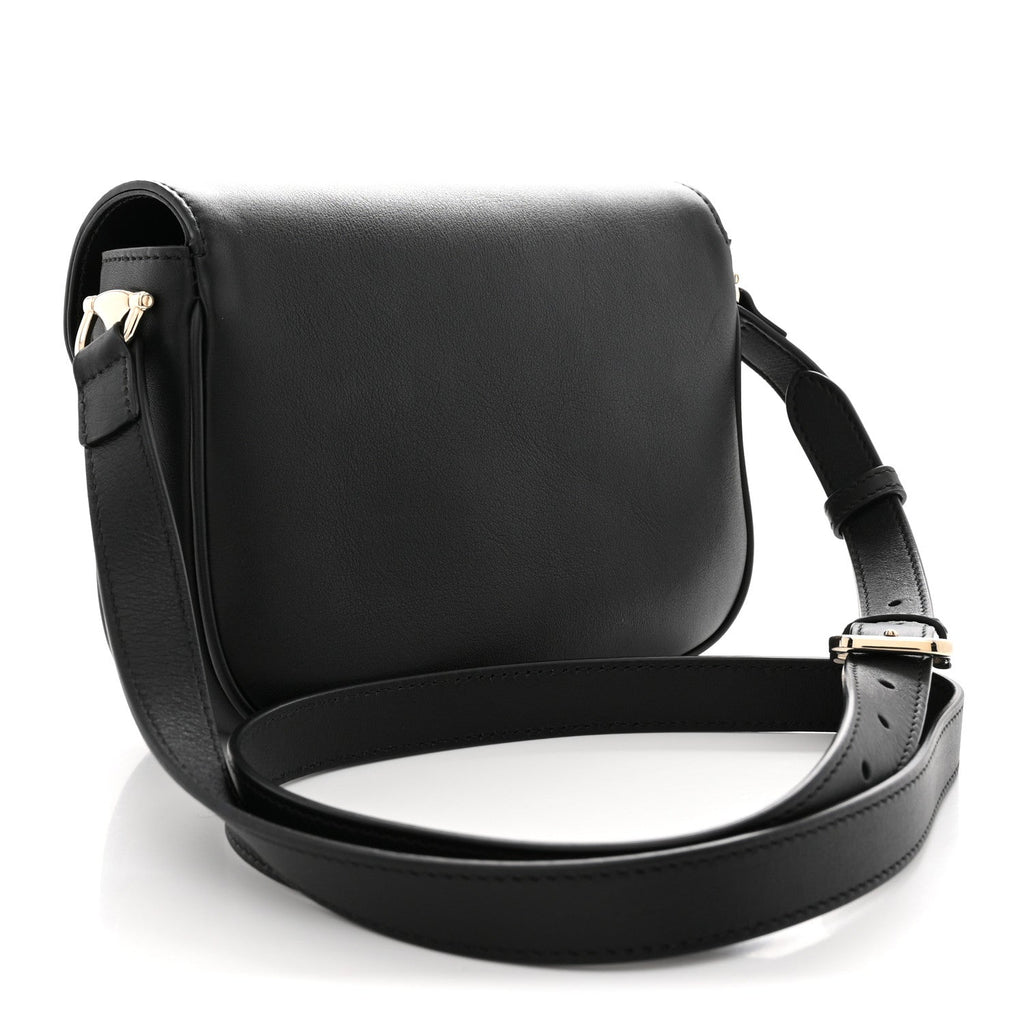Arabella Calfskin Horsebit 1955 Shoulder Bag Black