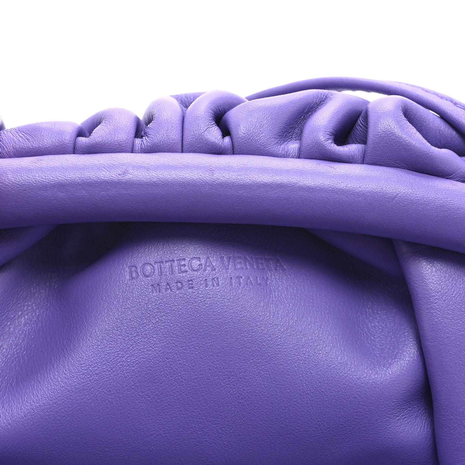 Butter Calfskin The Mini Pouch Purple