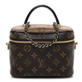 Reverse Monogram Vanity Chain Pouch