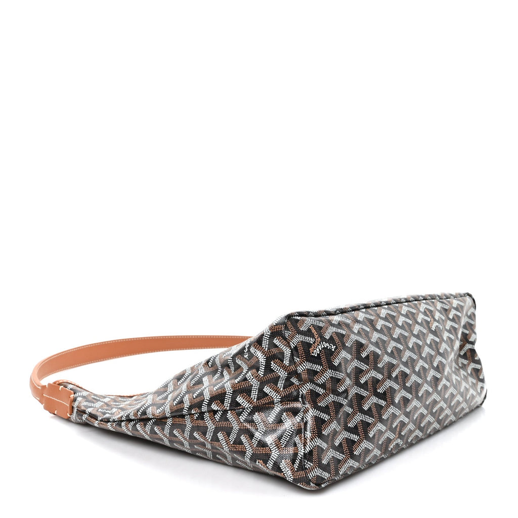 Goyardine Boheme Hobo Black Gold