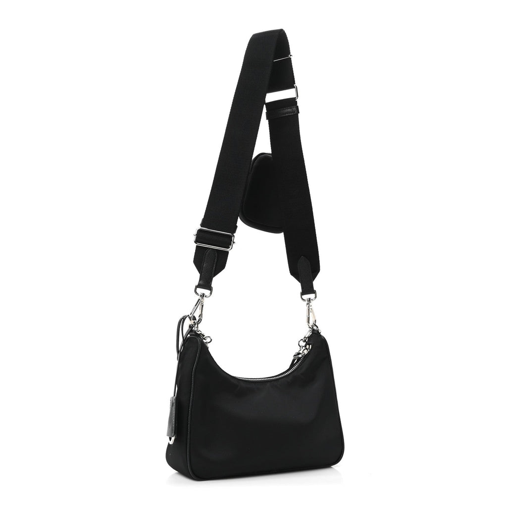 Nylon Re-Edition 2005 Shoulder Bag Black