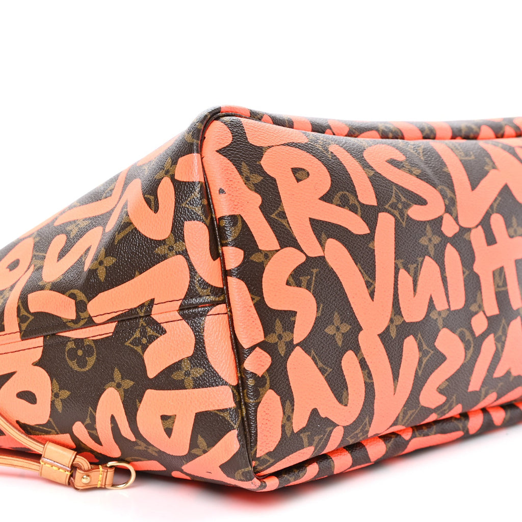 Monogram Graffiti Neverfull GM Orange