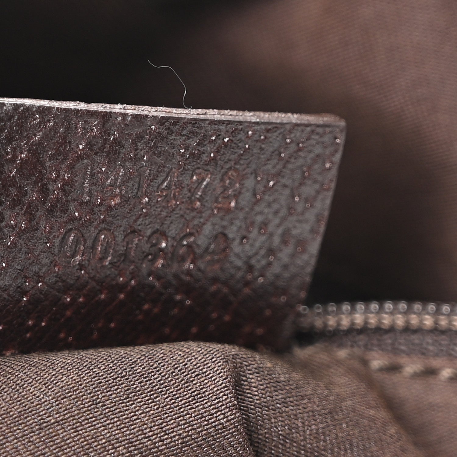 Monogram Large Abbey Tote Dark Brown