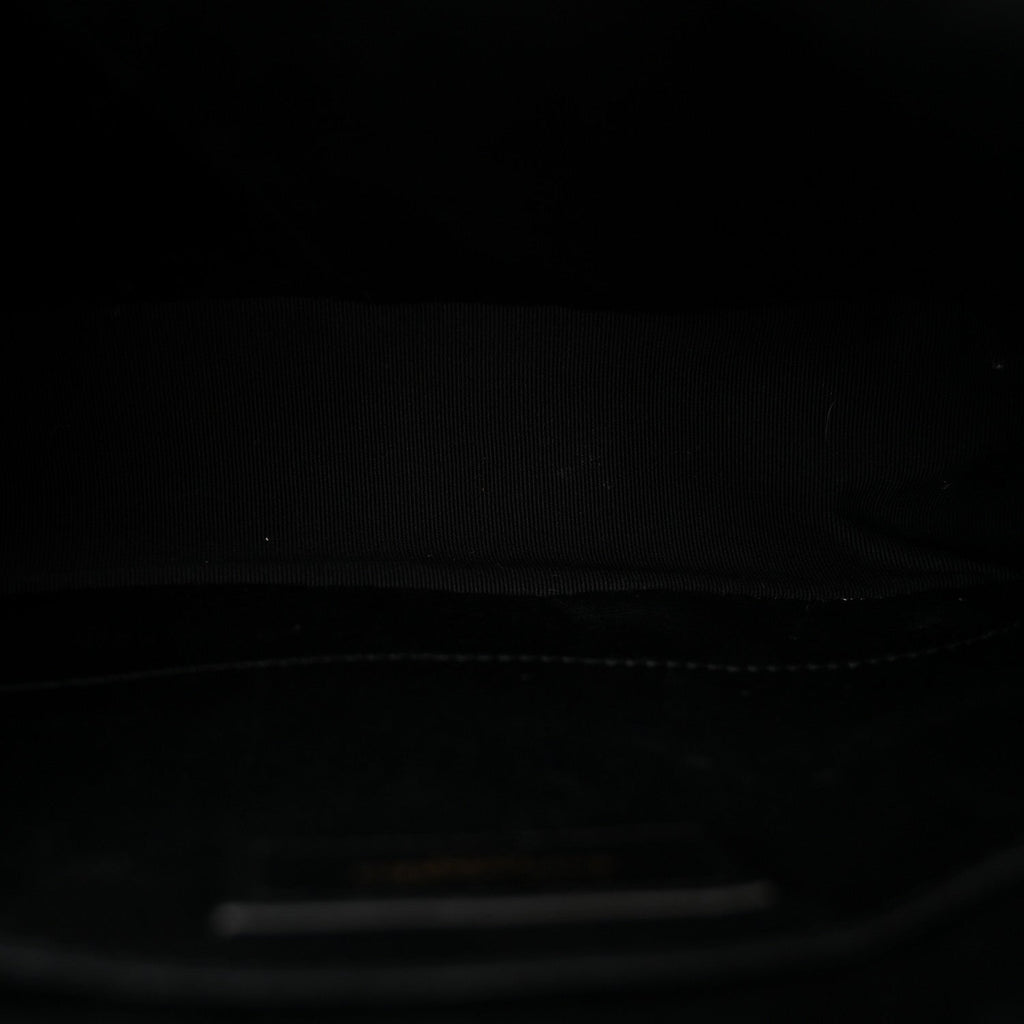 Suede Matelasse Monogram Lou Camera Bag Cinnamon