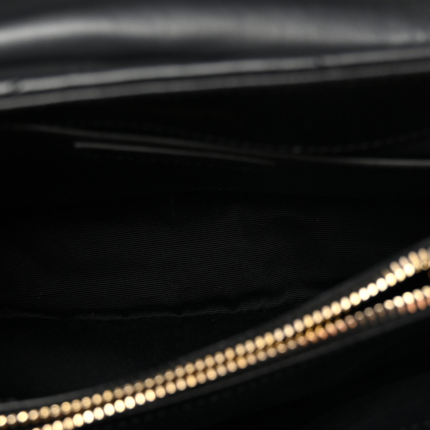 Calfskin Y Quilted Monogram Small Loulou Chain Satchel Black