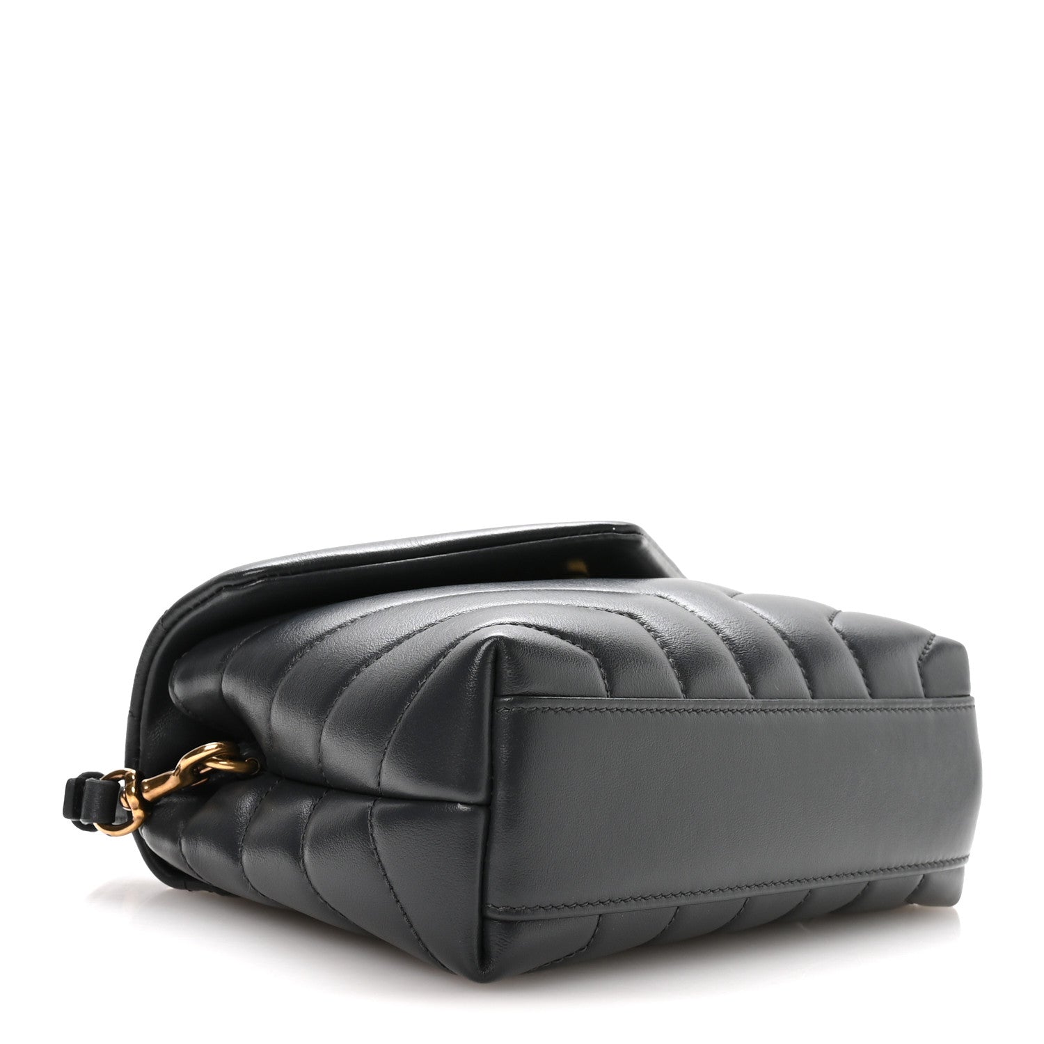 Calfskin Y Quilted Monogram Toy Loulou Crossbody Bag Storm