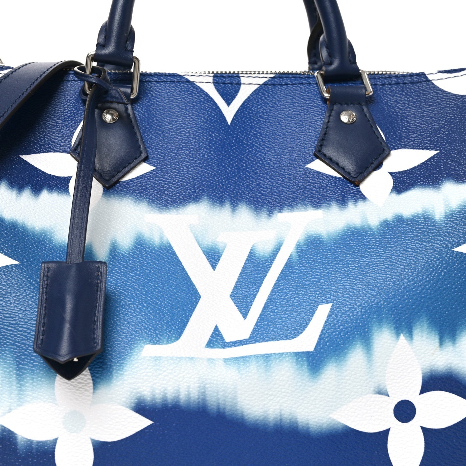 Monogram Escale Speedy Bandouliere 30 Blue