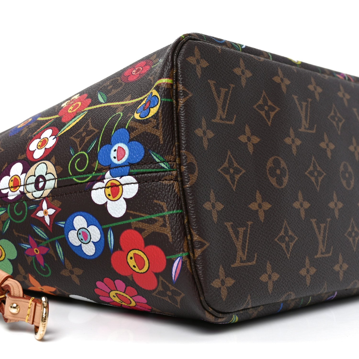 LV X TM Monogram Flowers Neverfull MM
