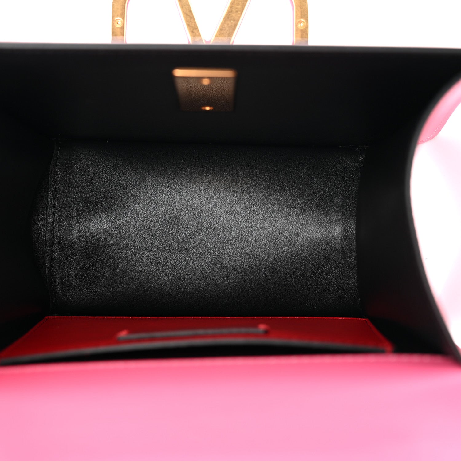 Smooth Calfskin Small VSling Shoulder Bag Pink