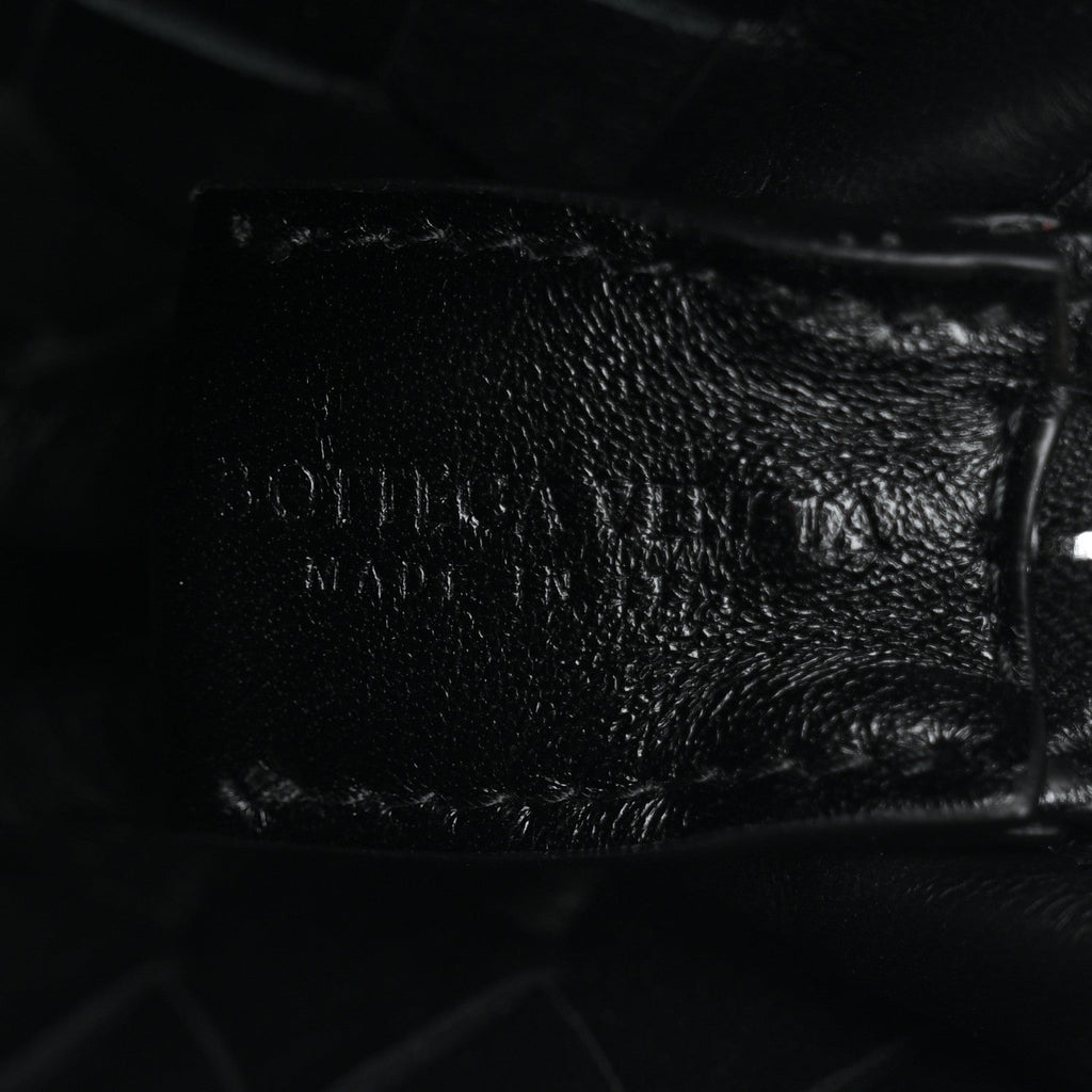 Nappa Intrecciato Mini Loop Camera Bag Black