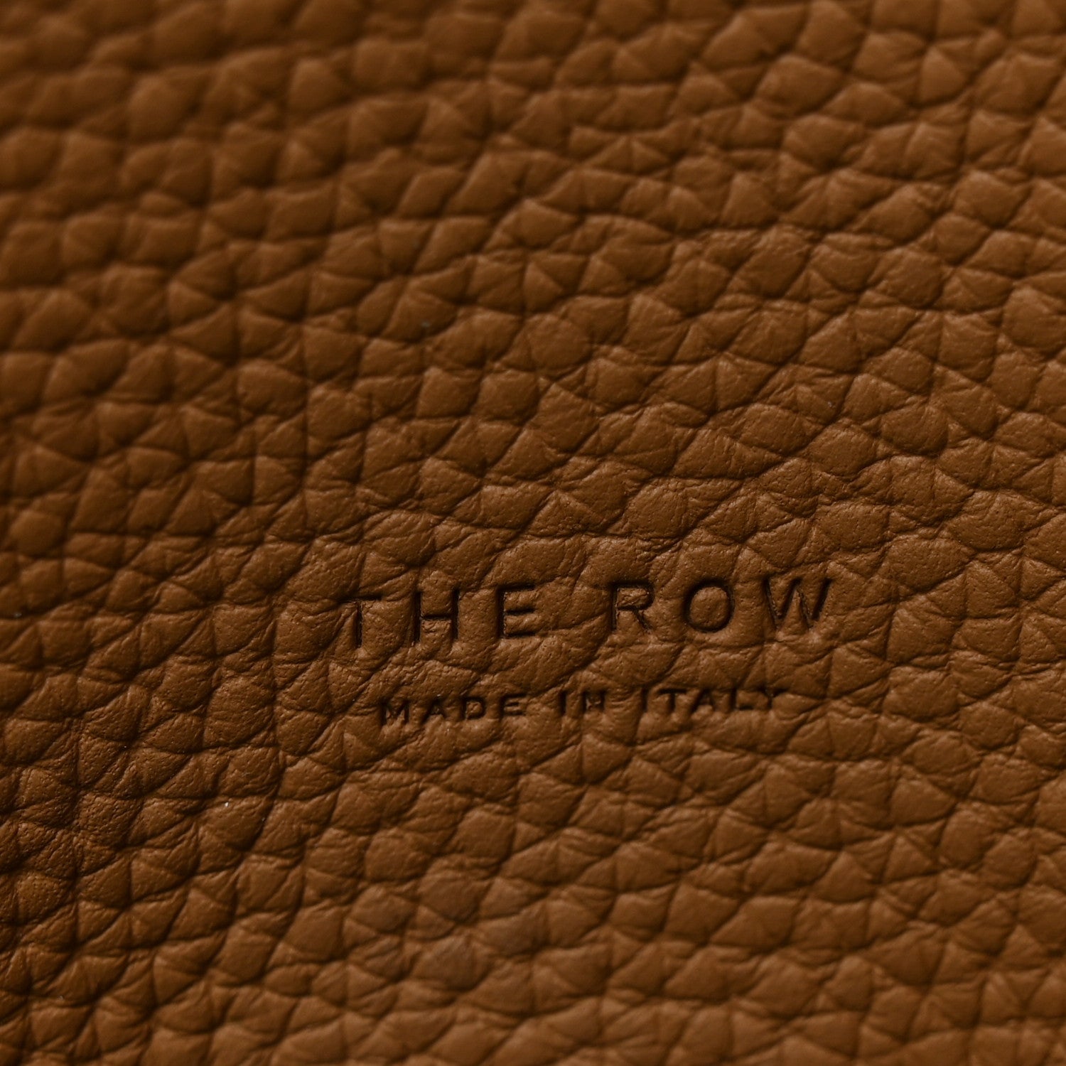 Matte Grained Calfskin EW Margaux Rubber