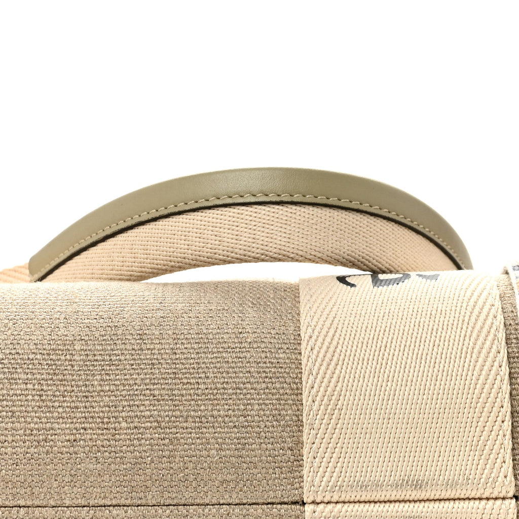 Cotton Medium Woody Ribbon Tote Slate Green