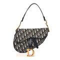 Oblique Saddle Bag Blue