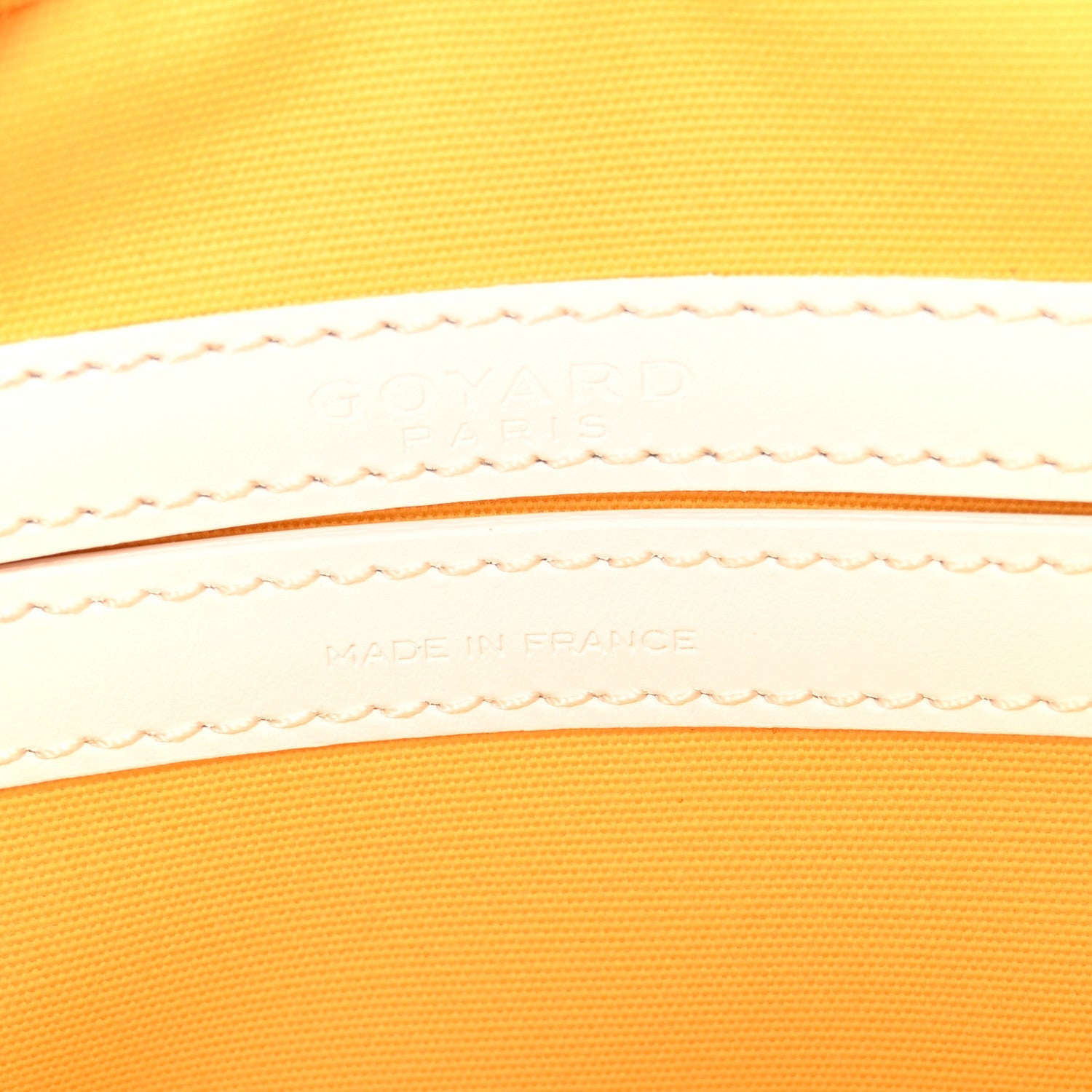 Goyardine Sac Cap Vert White