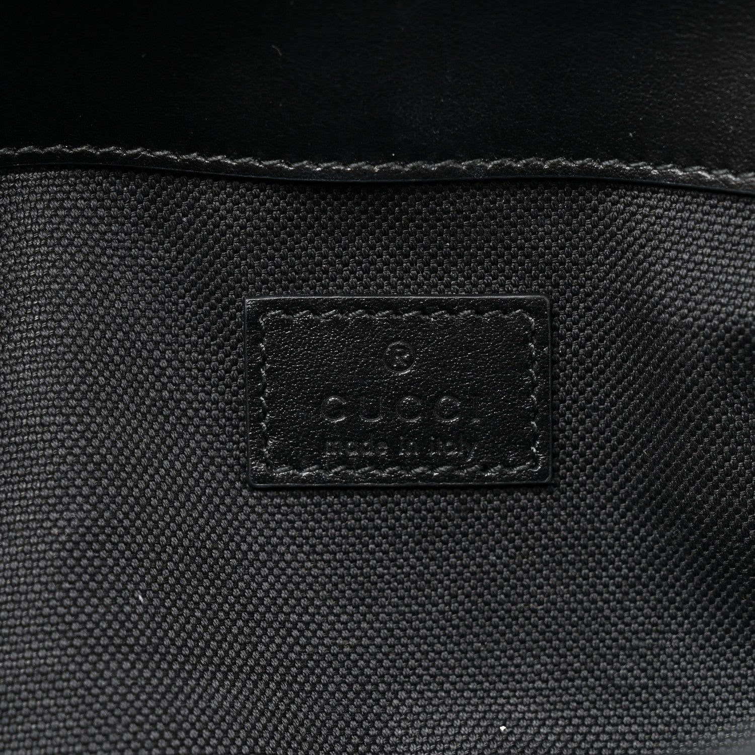 Calfskin Matelasse Monochrome GG Marmont Crossbody Shoulder Bag Black