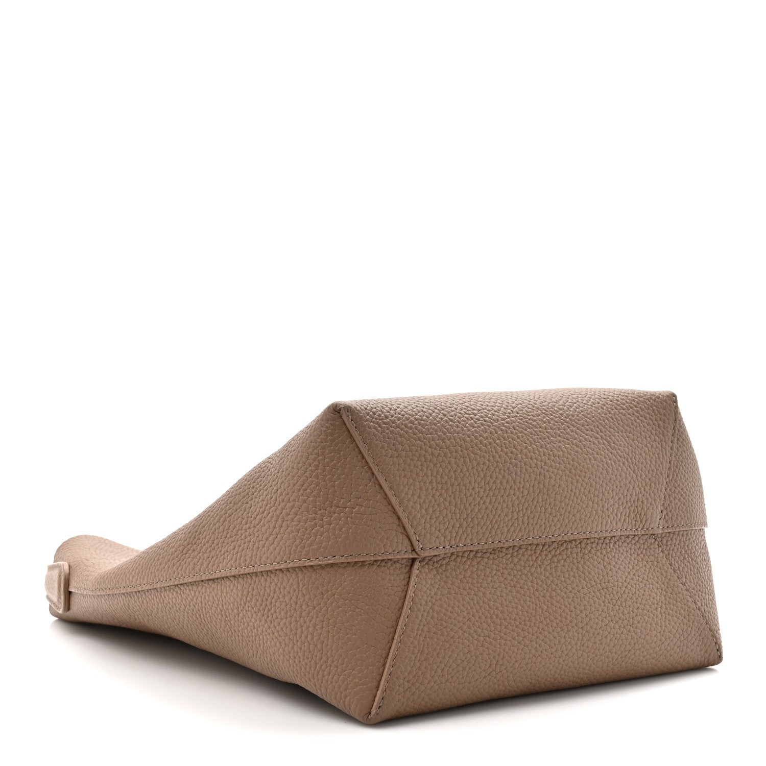 Pebbled Calfskin Small Everyday Cabas Biscotto