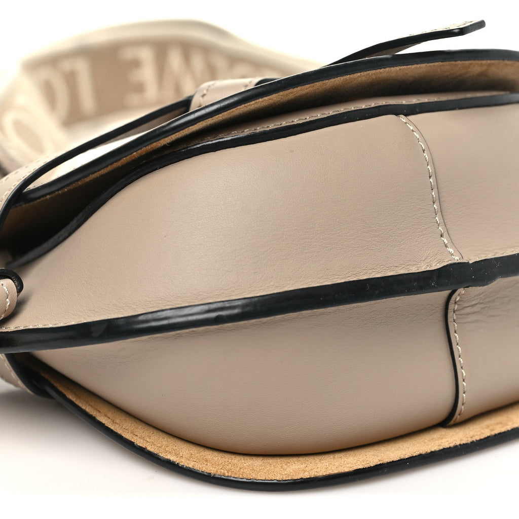 Calfskin Jacquard Mini Gate Dual Bag Sand