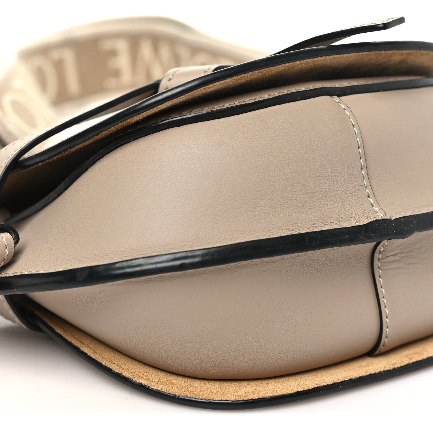 Calfskin Jacquard Mini Gate Dual Bag Sand