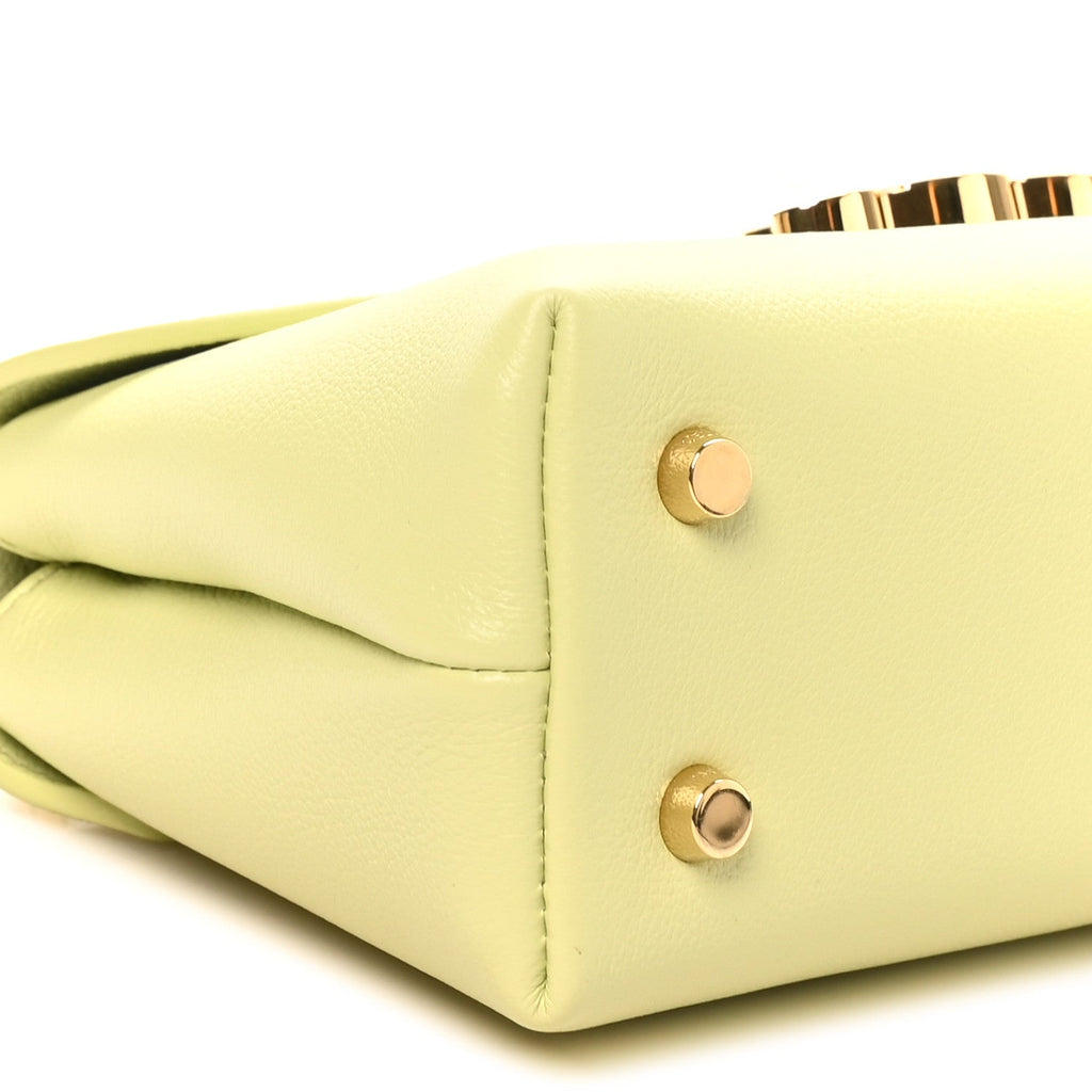 Supple Grained Calfskin Teen Nino Soft Lime