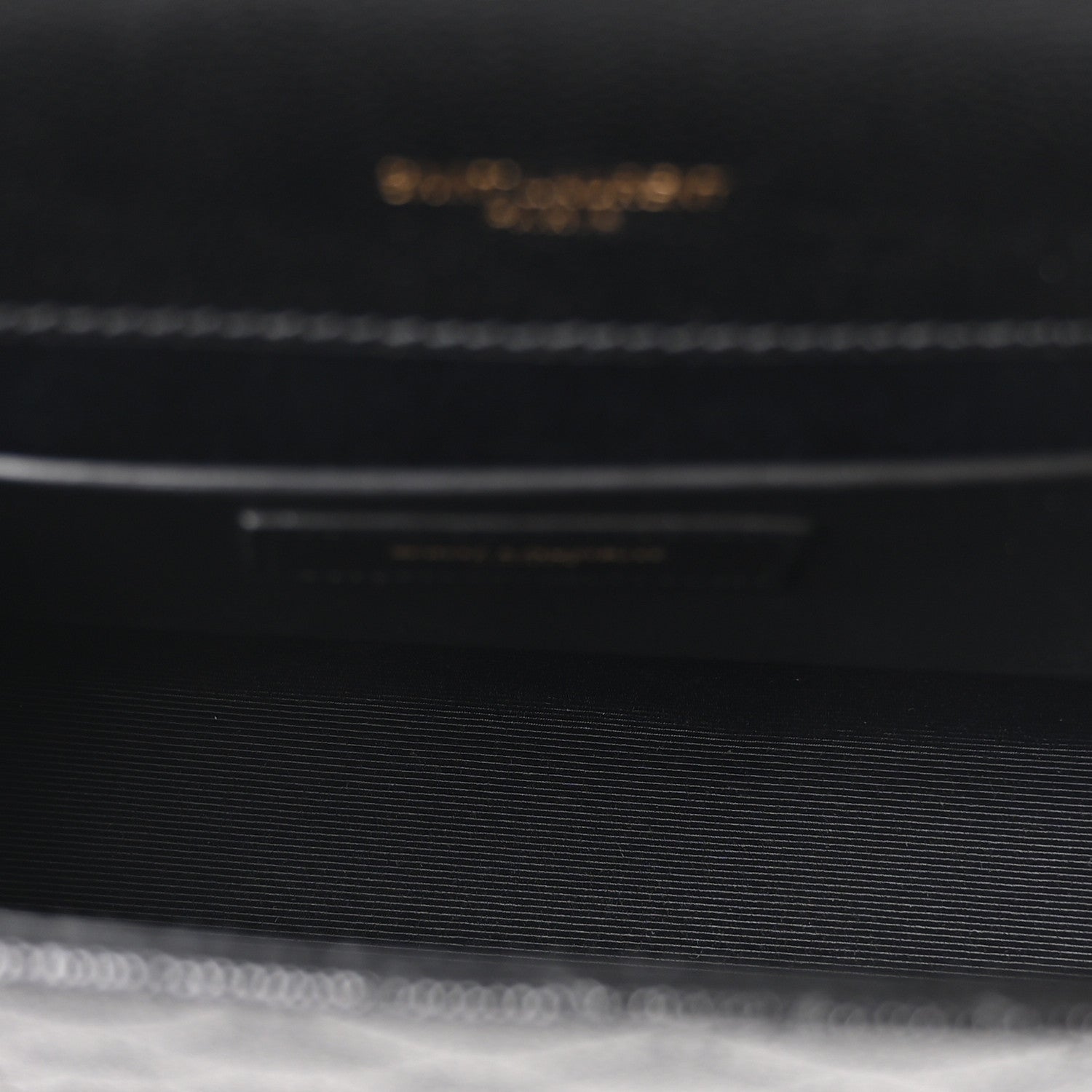 Lambskin Mixed Matelasse Triquilt Medium Monogram Satchel Black