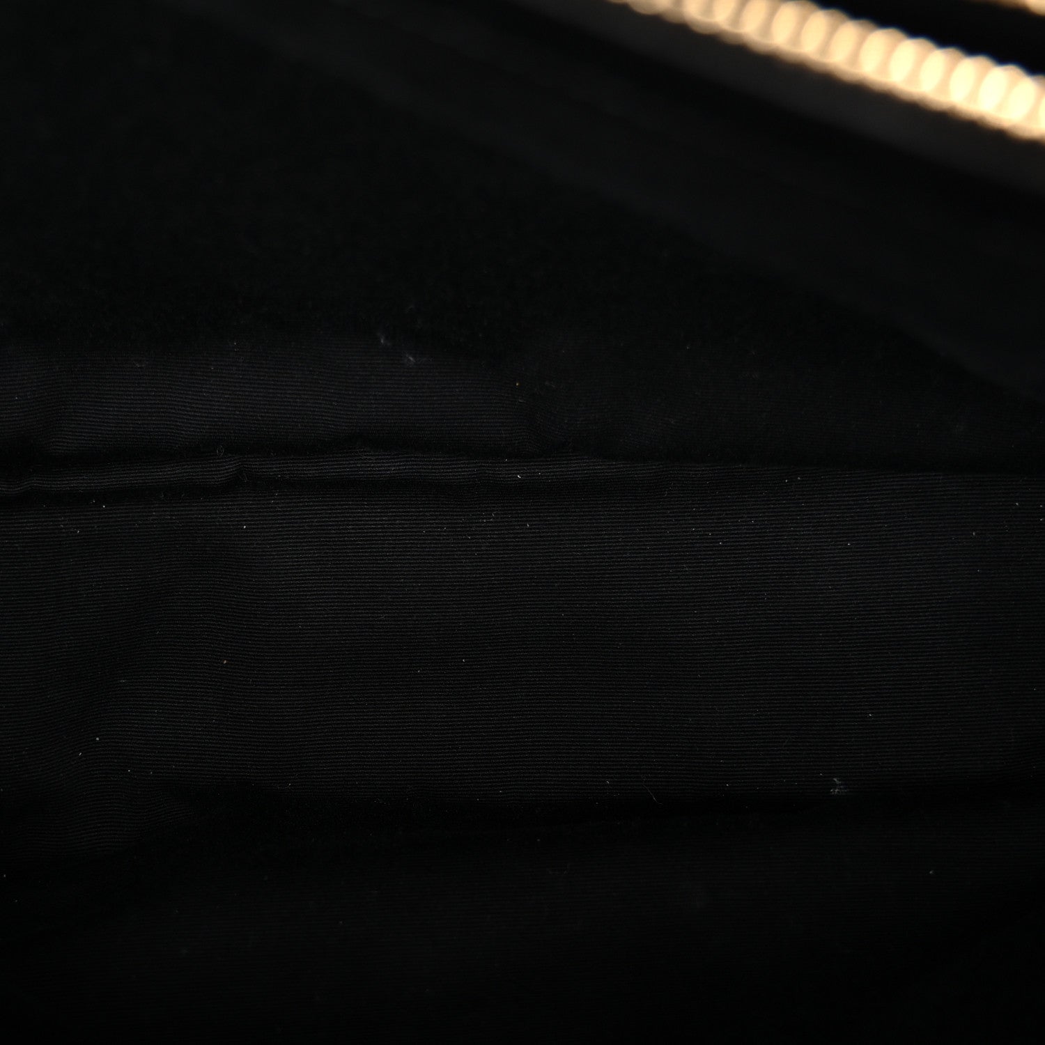 Calfskin Y Quilted Monogram Large Loulou Shopper Black