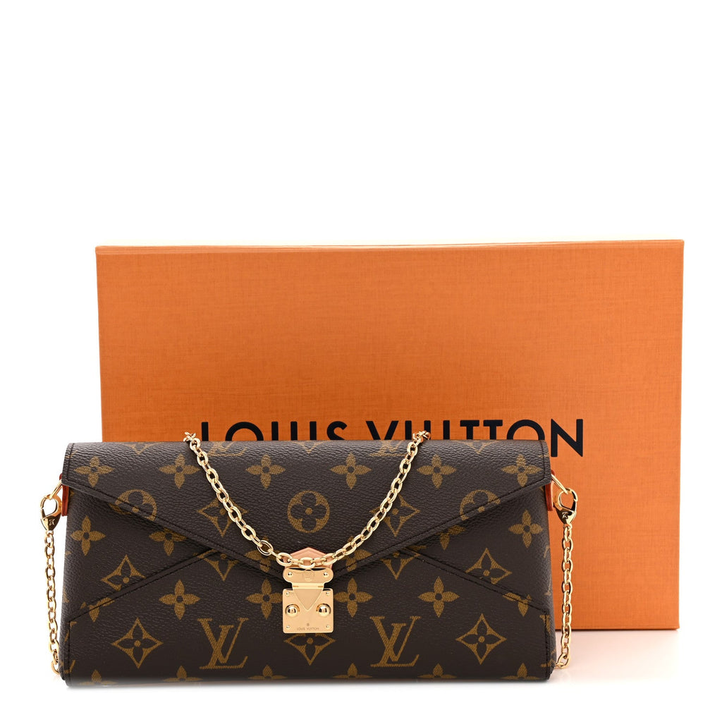 Monogram Grace Coddington Kirigami Organizer On Chain Beige