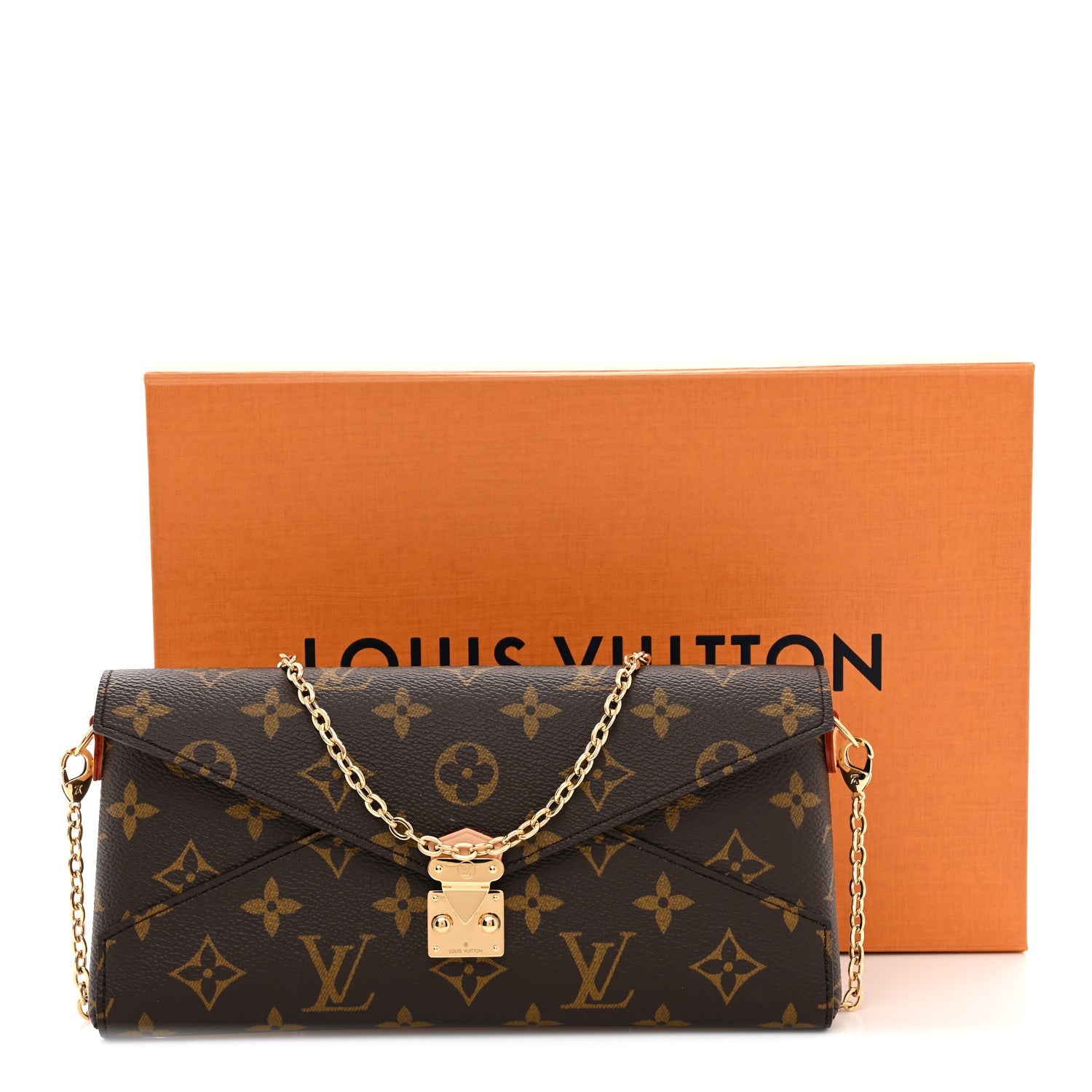 Monogram Grace Coddington Kirigami Organizer On Chain Beige