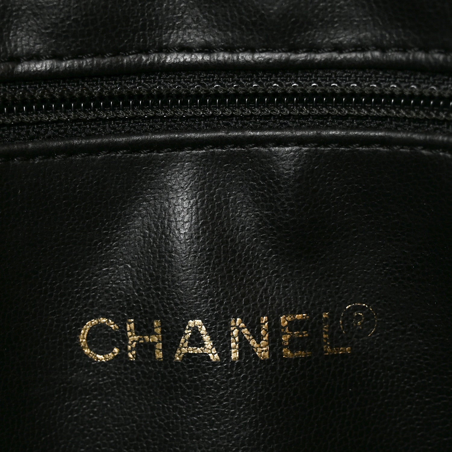 Caviar Flap Shoulder Bag Black