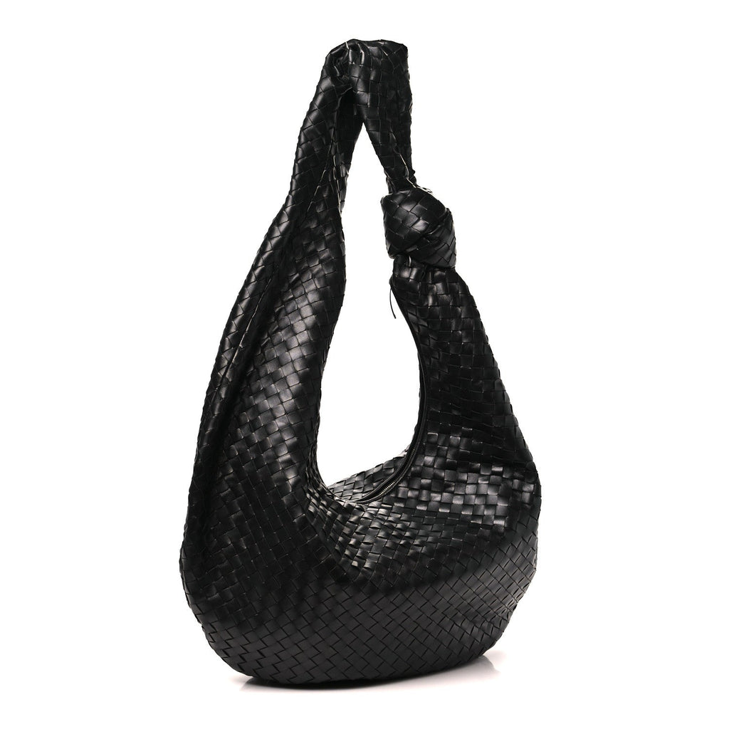 Nappa Intrecciato Maxi Jodie Black