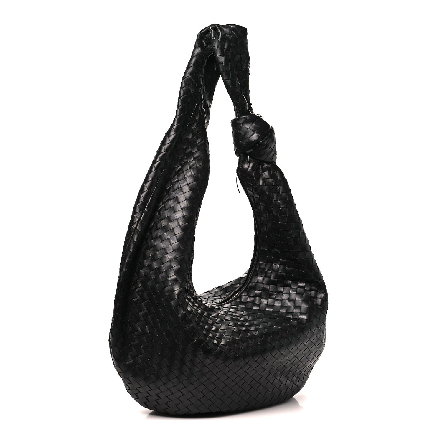 Nappa Intrecciato Maxi Jodie Black