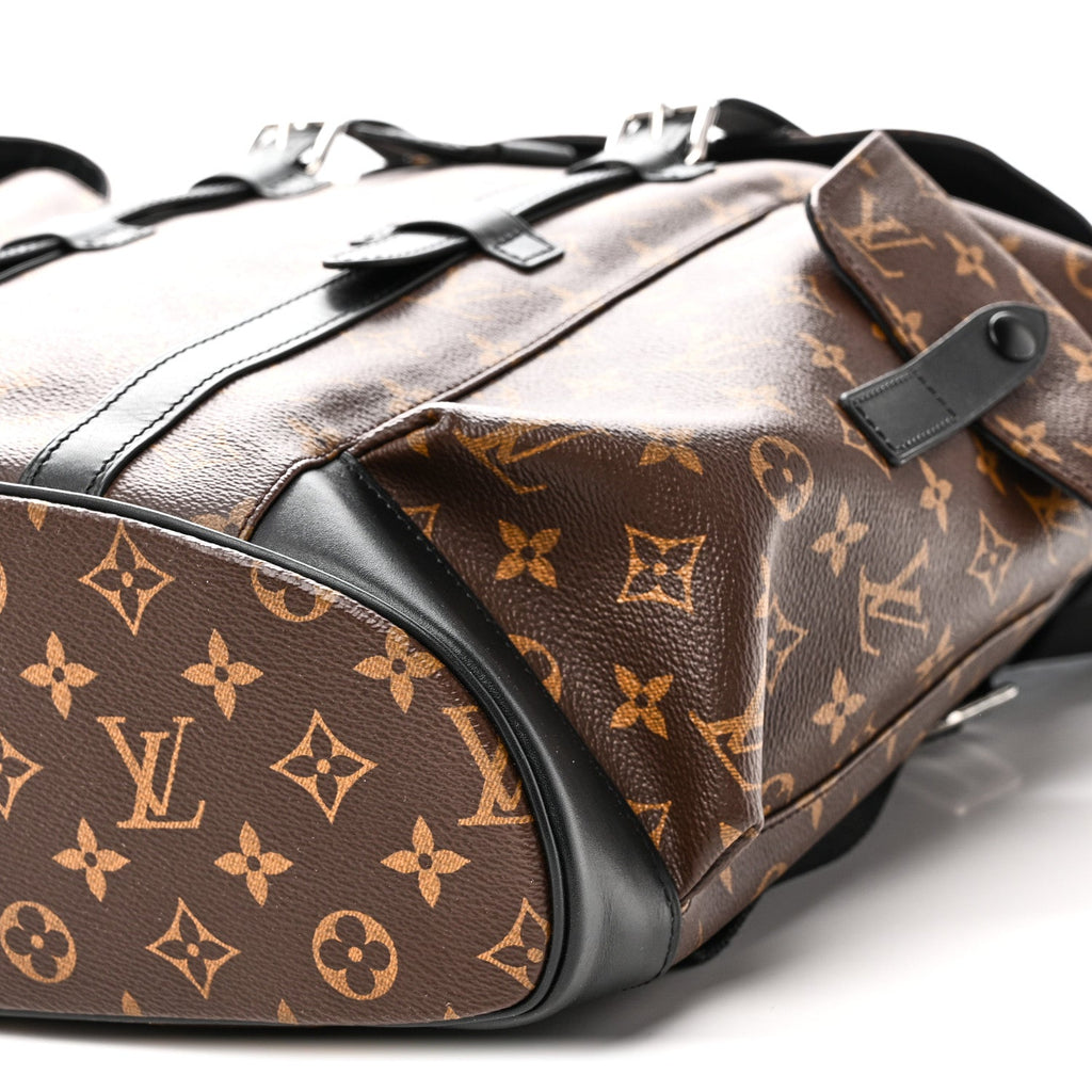Monogram Macassar Christopher PM Backpack